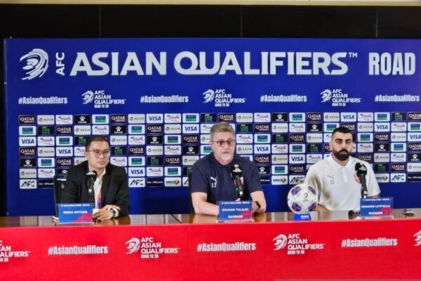 Pelatih Bahrain Tahan Diri untuk Tidak Berkomentar Mengenai Pertemuan Terakhir dengan Indonesia Pelatih Bahrain Tahan Diri untuk Tidak Berkomentar Mengenai Pertemuan Terakhir dengan Indonesia